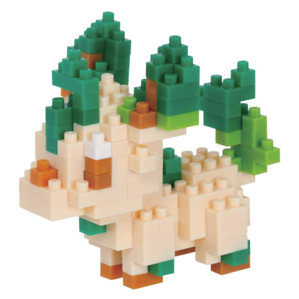 Nanoblock NBPM-071 Pokémon Phyllali (Leafeon Folipurba)