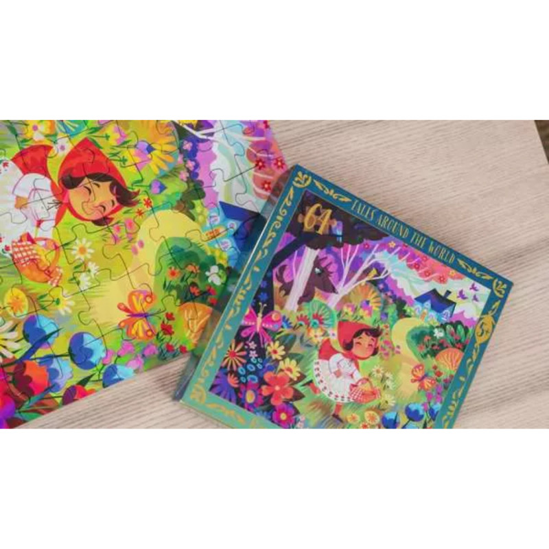 Puzzle - Le Petit Chaperon Rouge 64 pièces