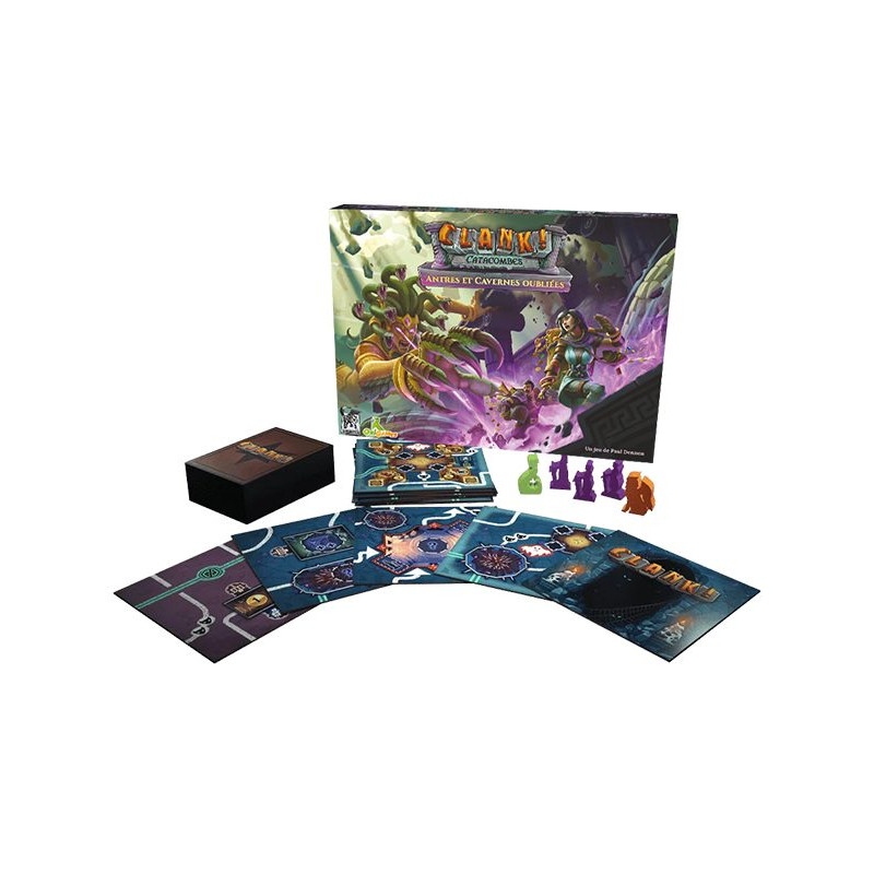 Clank! Catacombes ext. Antres et Cavernes Oubliées