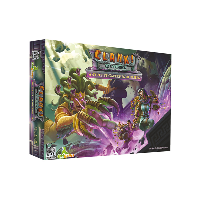 Clank! Catacombes ext. Antres et Cavernes Oubliées