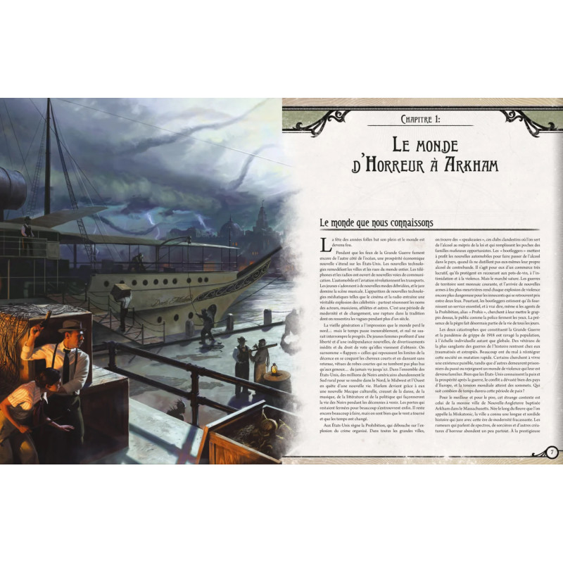 Horreur à Arkham Le Jeu de Rôle - Manuel Essentiel