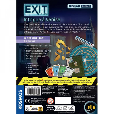 EXIT- Intrigue à Venise Niv. Confirmé
