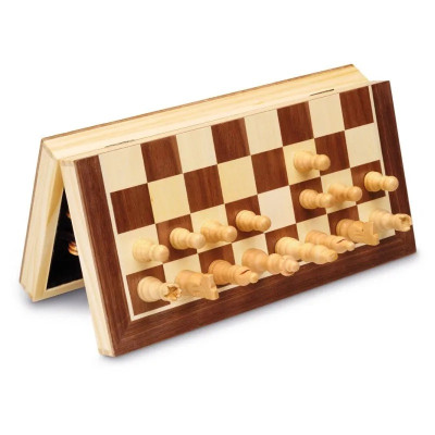 Echecs Coffret Magnétique Marqueté 31x31cm Cayro