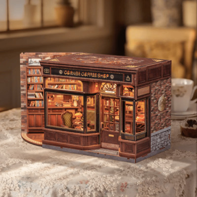 Scène Miniature - Corner Coffee Shop
