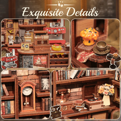 Scène Miniature - Corner Coffee Shop