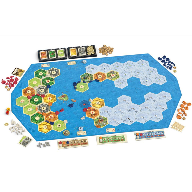 Catan extension Pirates et Découvreurs