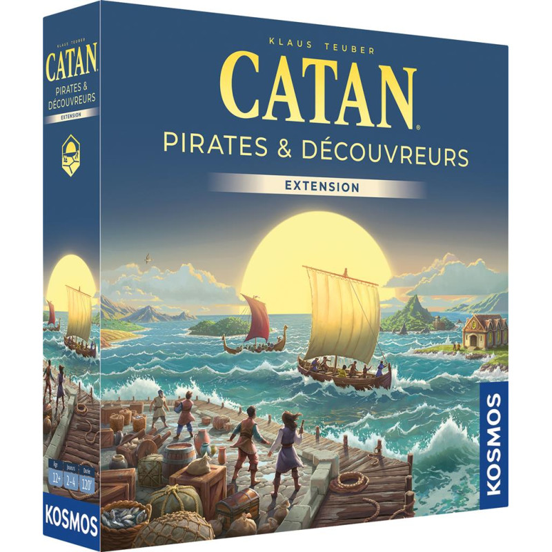 Catan extension Pirates et Découvreurs