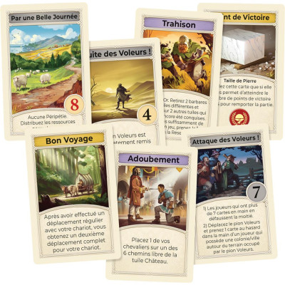 Catan extension Barbares et Marchands