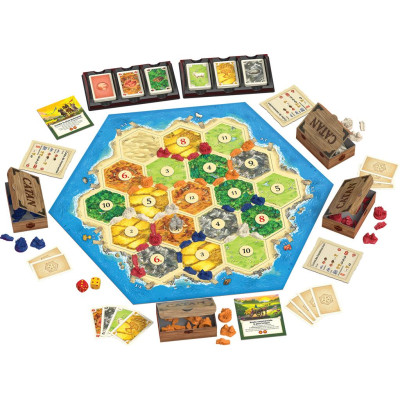 Catan extension Barbares et Marchands