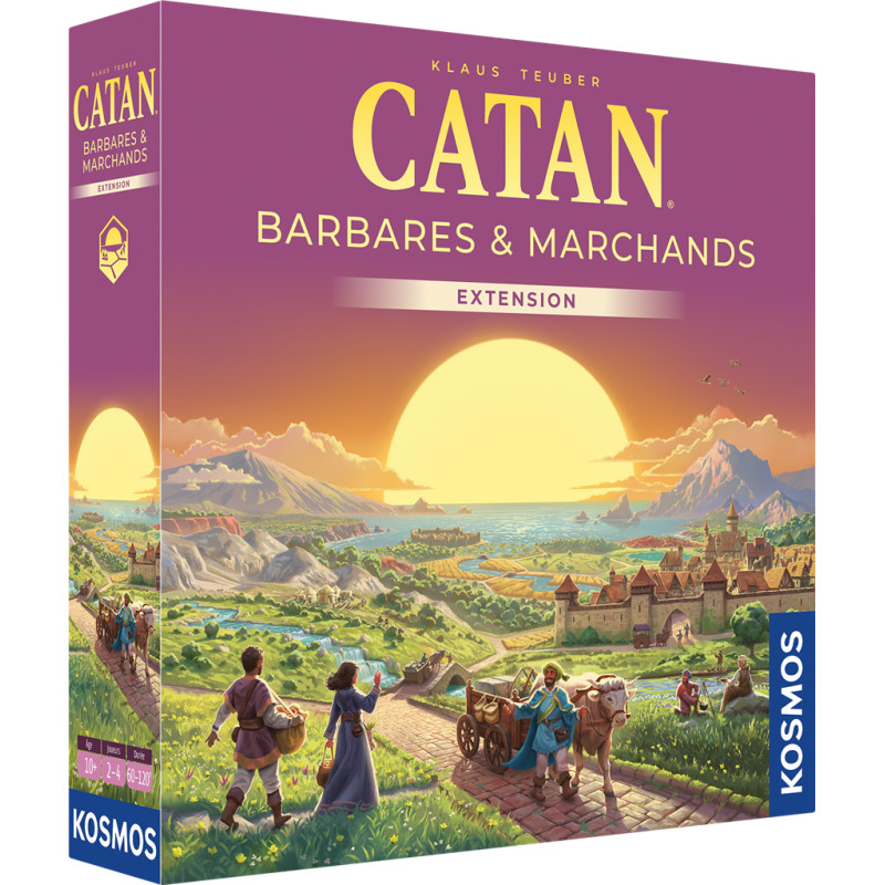 Catan extension Barbares et Marchands