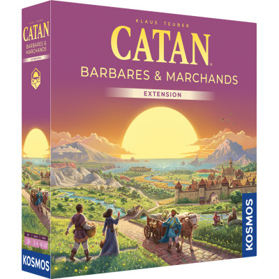 Catan extension Barbares et Marchands