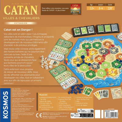 Catan extension Villes et Chevaliers