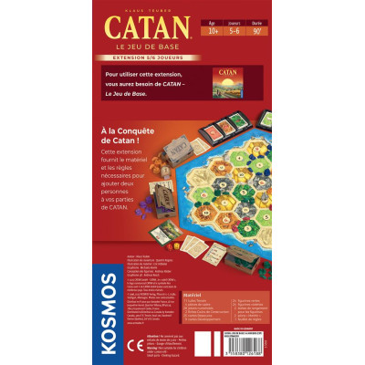 Catan extension 5/6 joueurs