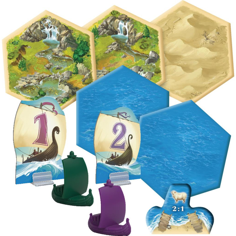 Catan extension Marins 5/6 joueurs