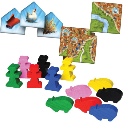 Carcassonne extension 2 Marchands et Bâtisseurs