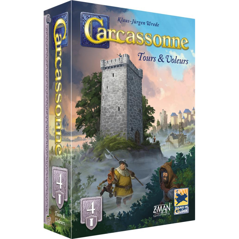 Carcassonne extension 4 Tours et voleurs