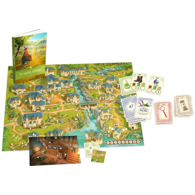 Les Mystères d'Aubépine - Livre Jeu Solo