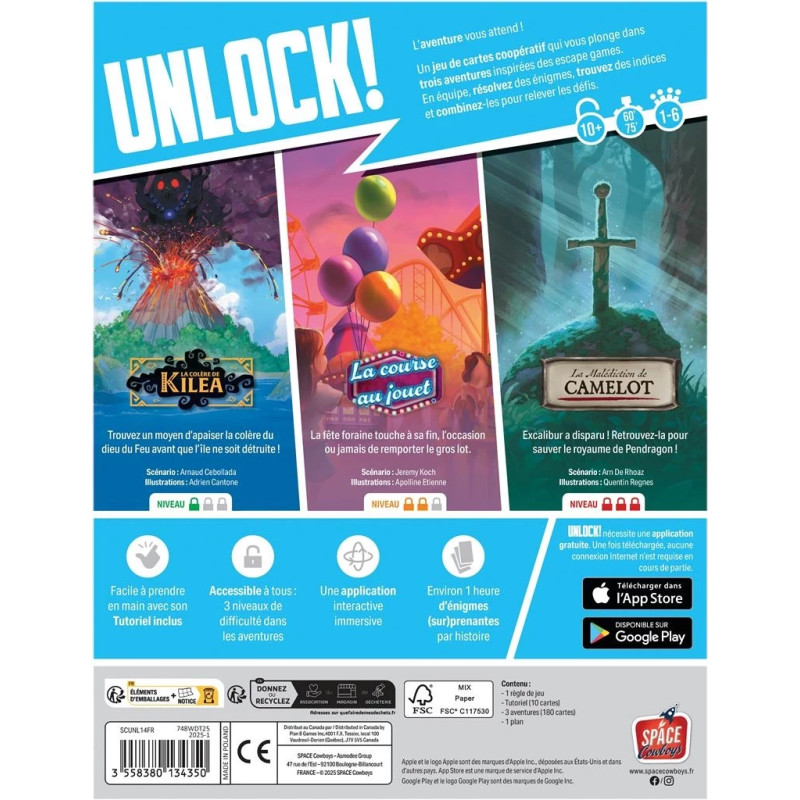 Unlock ! 14 Enchanted Adventures