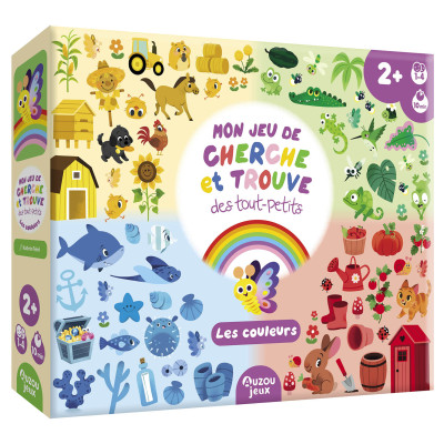 Mon Jeu de Cherche et Trouve des Tout-Petits - Les Couleurs
