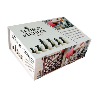 Echecs - Pièces Echecs 34 Pièces Taille 5