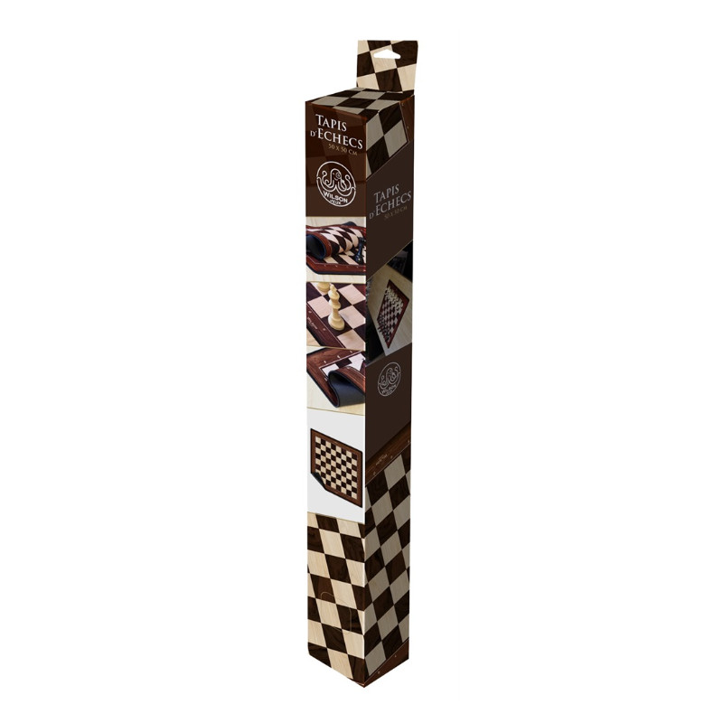 Echecs - Tapis Echecs Neoprene Bois T5