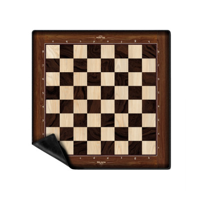 Echecs - Tapis Echecs Neoprene Bois T5