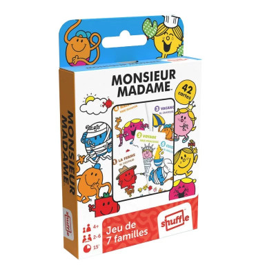 Jeu de 7 Familles - Madame Monsieur