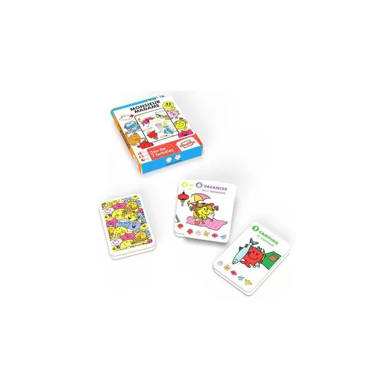 Jeu de 7 Familles - Madame Monsieur