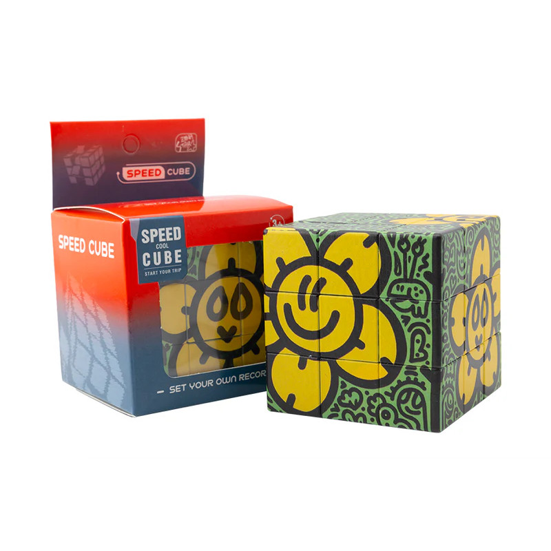 Cube Ziina Sunflower Graffiti