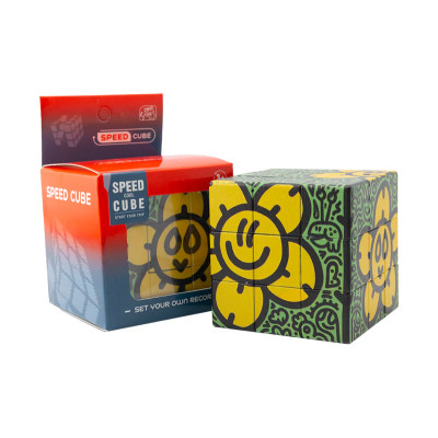 Cube Ziina Sunflower Graffiti