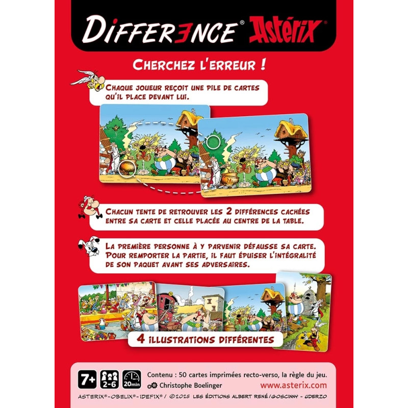 Différence Astérix