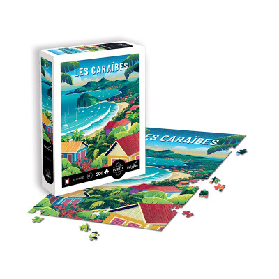 Puzzle Calypto - Les Caraïbes 500 pièces