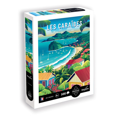 Puzzle Calypto - Les Caraïbes 500 pièces