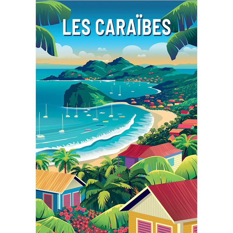 Puzzle Calypto - Les Caraïbes 500 pièces