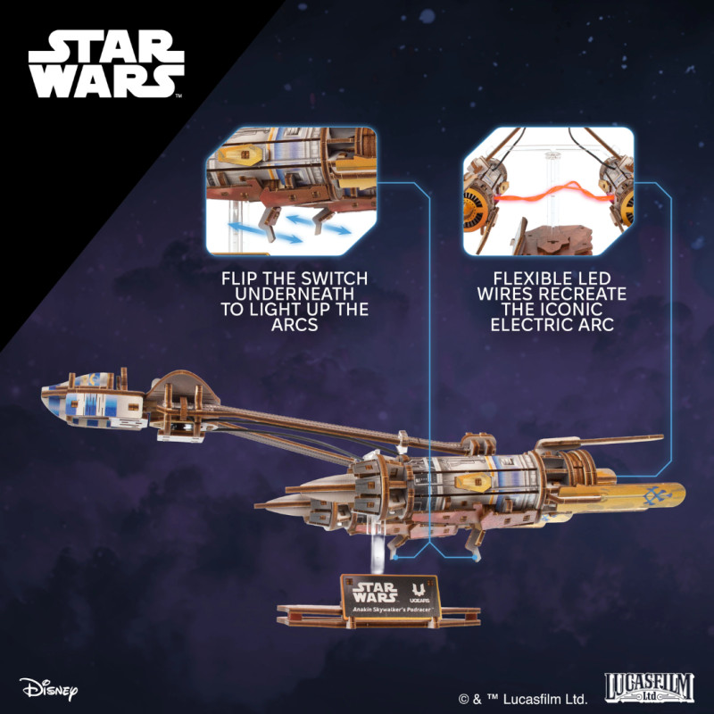 Ugears Star Wars Anakin Skylwalker's Podracer