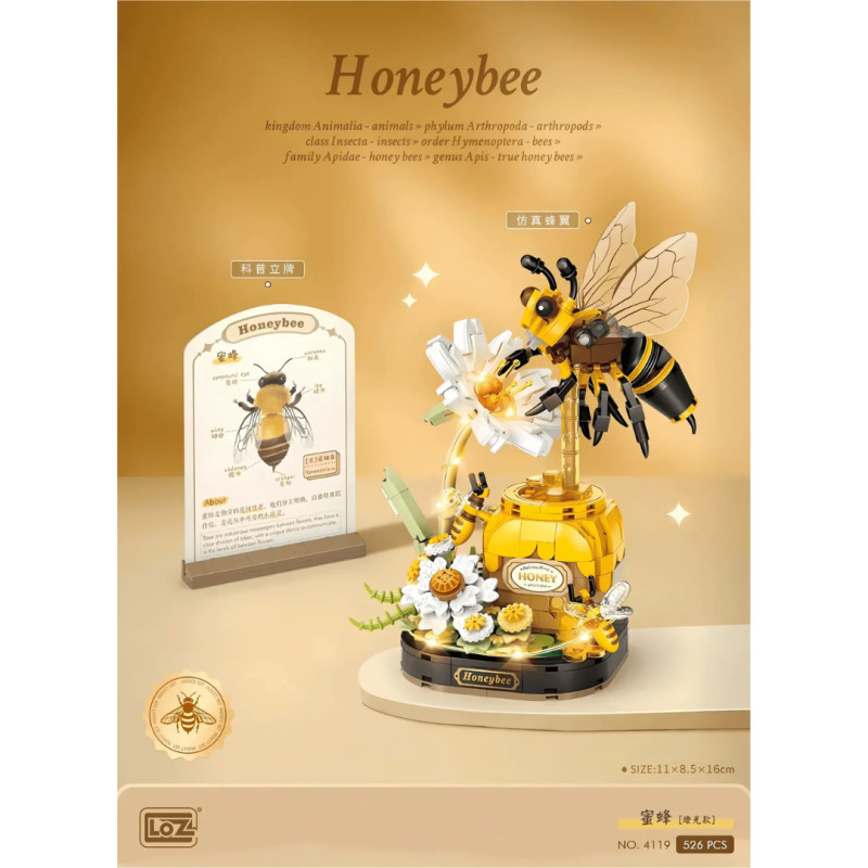 Mini Block - Abeille (Honeybee 4119)
