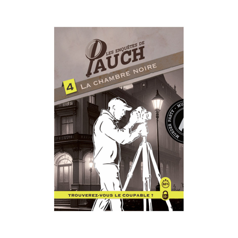 Les Enquêtes de Pauch n°4 - La Chambre Noire