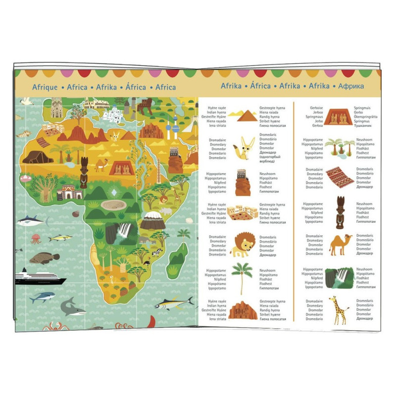 Puzzle Observation - Tour du Monde 200 pièces