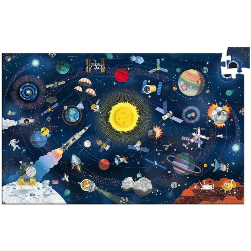 Puzzle Observation - L'Espace 200 pièces