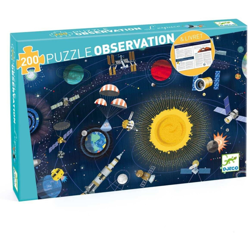 Puzzle Observation - L'Espace 200 pièces