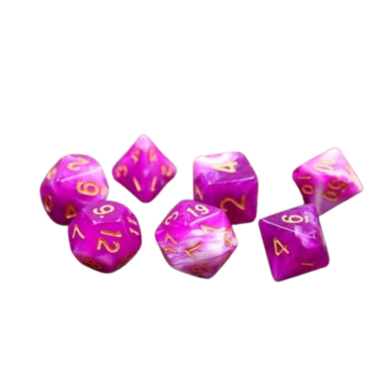 Dé Set de 7 Dés Originaux - Berrycrem