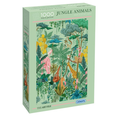 Puzzle Gibsons Jungle Animals 1000 pièces