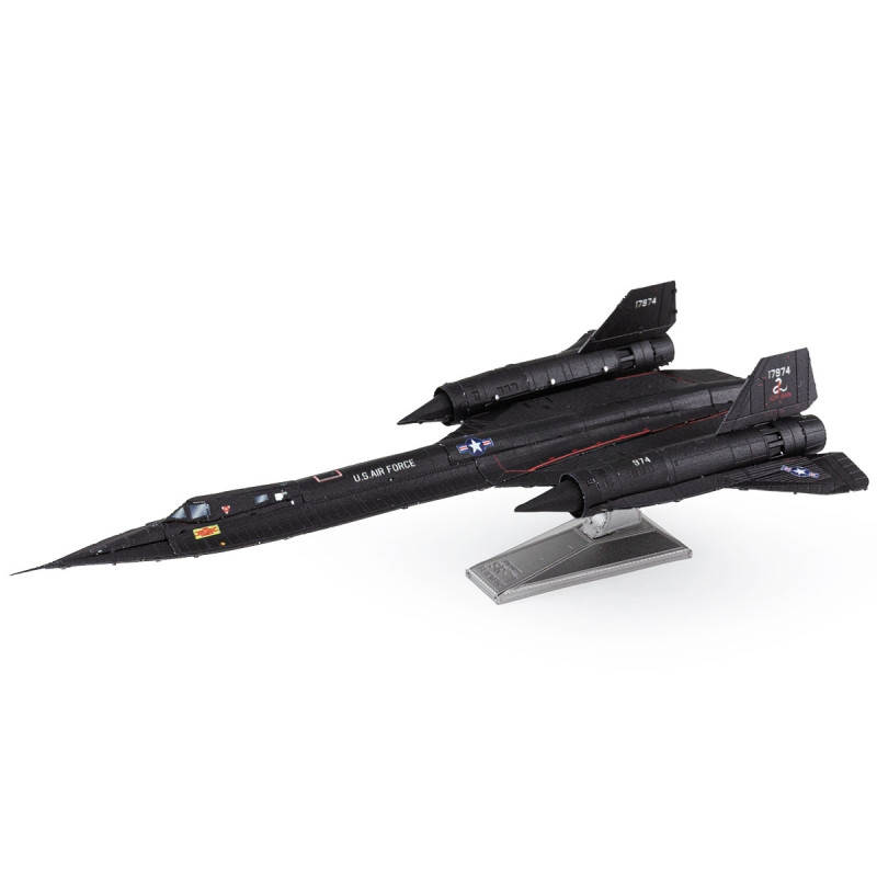 Metal Earth Lockheed SR-71 Blackbird Coloré