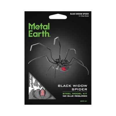 Metal Earth Veuve Noire (Black Widow Spider)