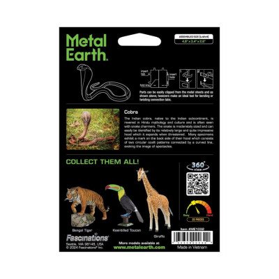 Metal Earth Cobra