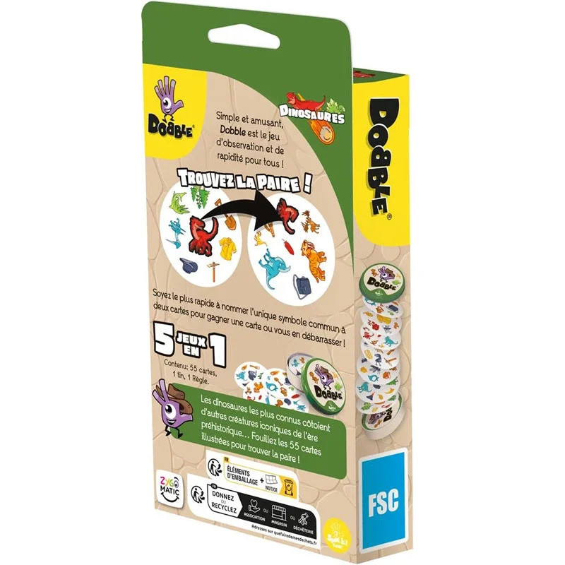 Dobble Dinosaures