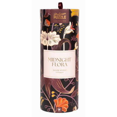 Puzzle Professor Puzzle -  Midnight Flora Foil 1000 pièces