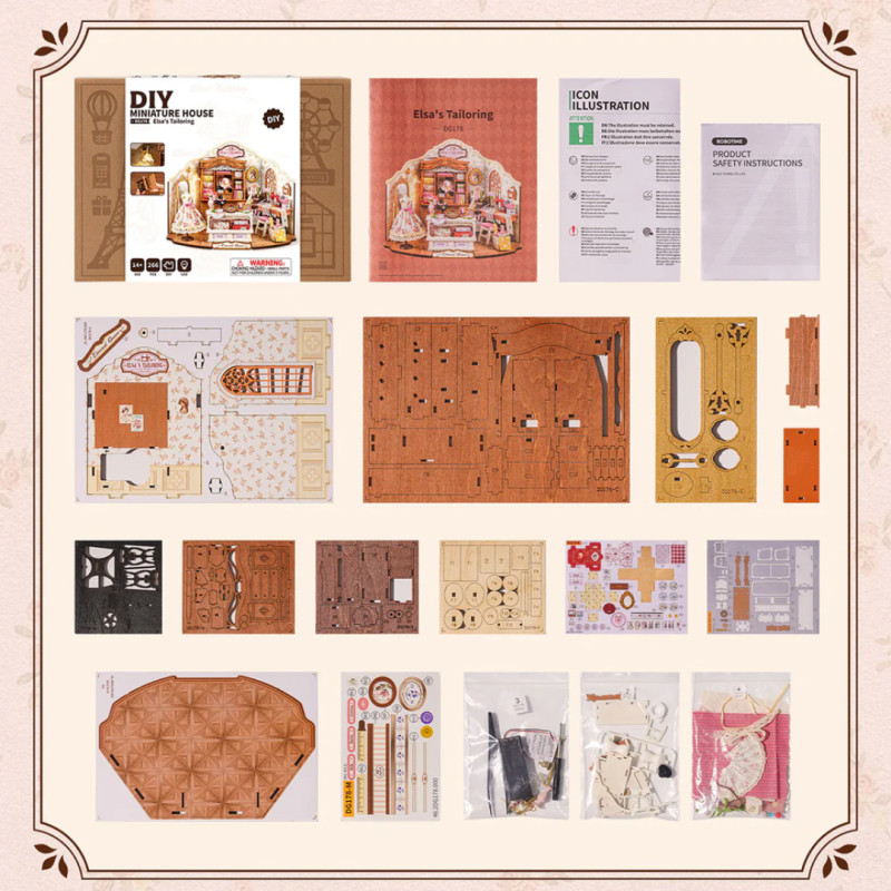 Scène Miniature - Elsa’s Tailoring
