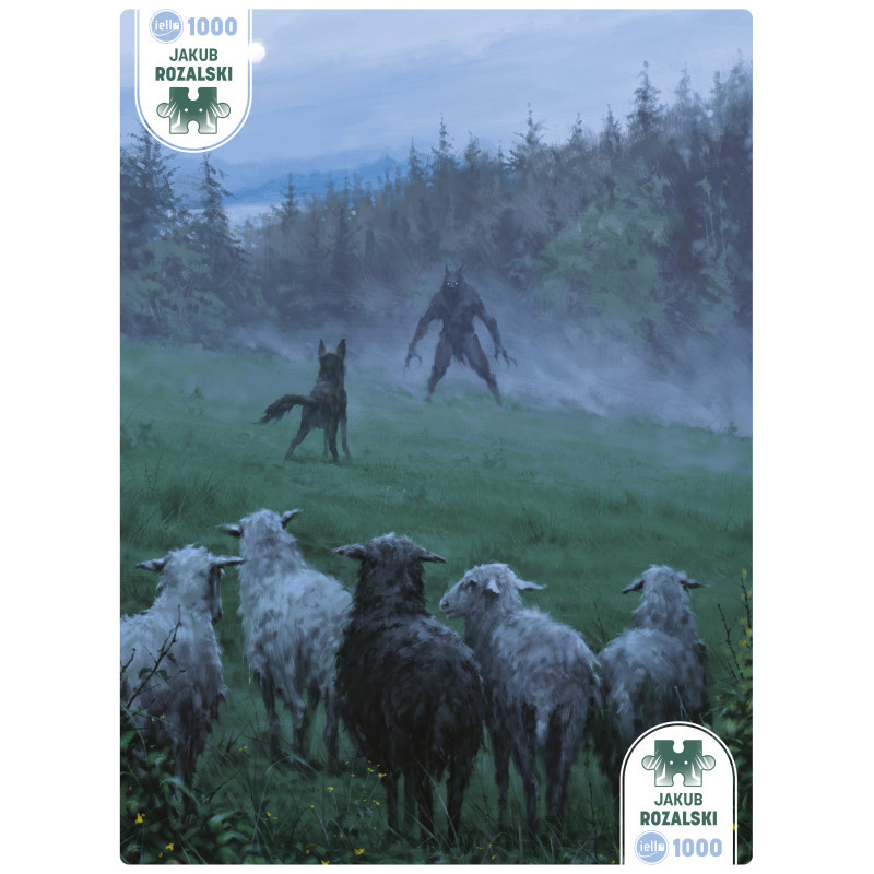 Puzzle Signature - Moutons 1000 pièces