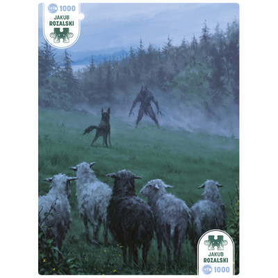 Puzzle Signature - Moutons 1000 pièces
